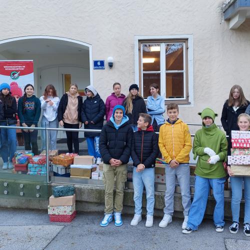 Weihnachten im Schuhkarton