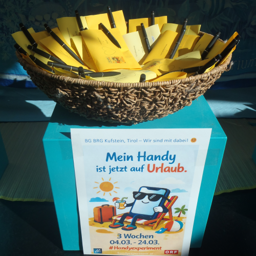 Handy auf Urlaub