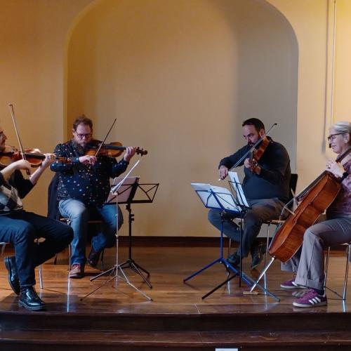 Besuch Kulturservice Streichquartett SAITTON