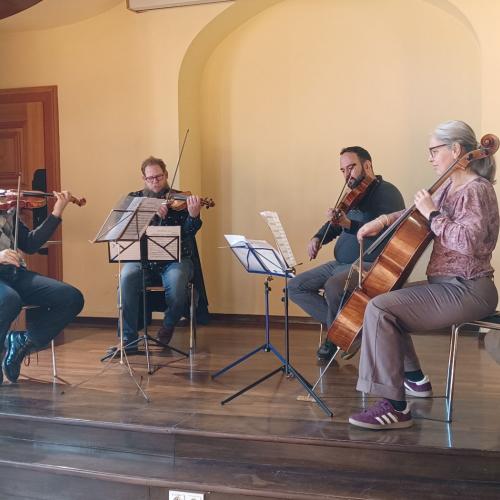 Besuch Kulturservice Streichquartett SAITTON