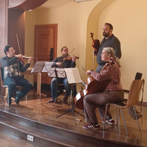 Besuch Kulturservice Streichquartett SAITTON