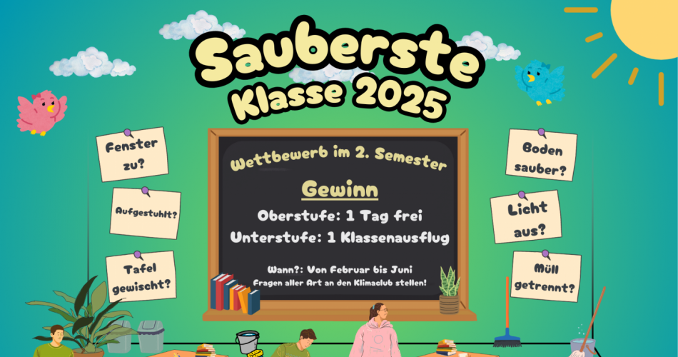 Sauberste Klasse 2025