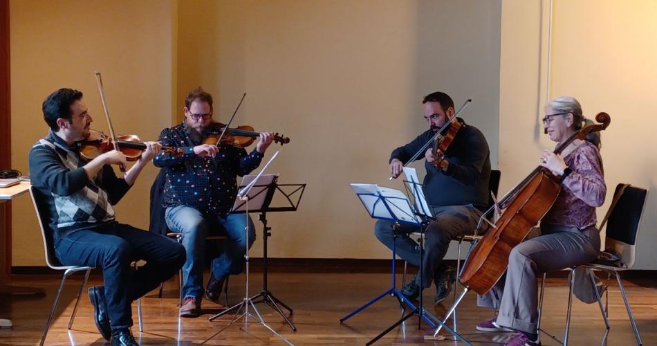 Besuch Kulturservice Streichquartett SAITTON